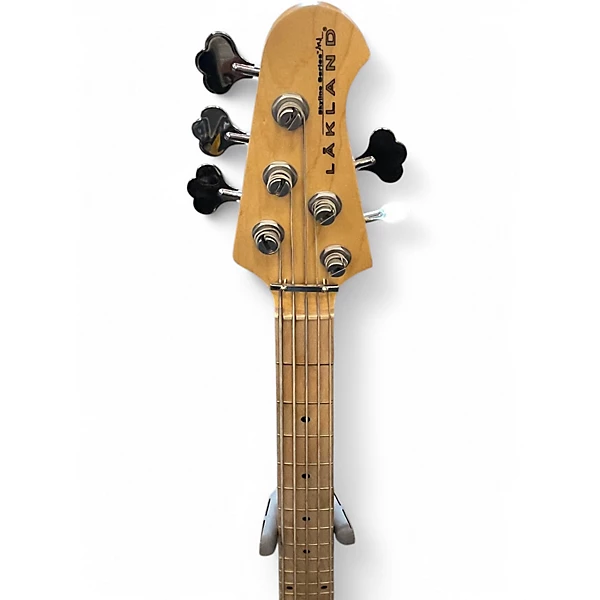 Lakland Used Lakland 55 02 Skyline Series 5 String Blue Sapphire Electric Bass Guitar.gc