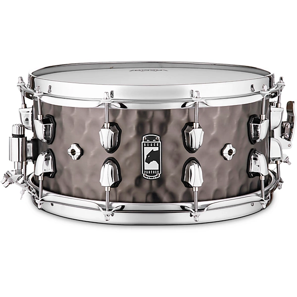 Mapex Black Panther Persuader Snare Drum 14 x 6.5 in. Hammered Brass Antique Nickel Plated