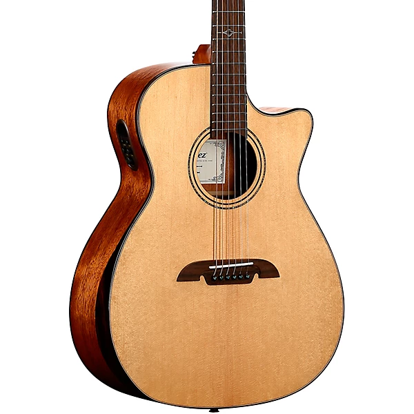 Alvarez AG60CE Grand Auditorium Acoustic Electric Guitar Natural