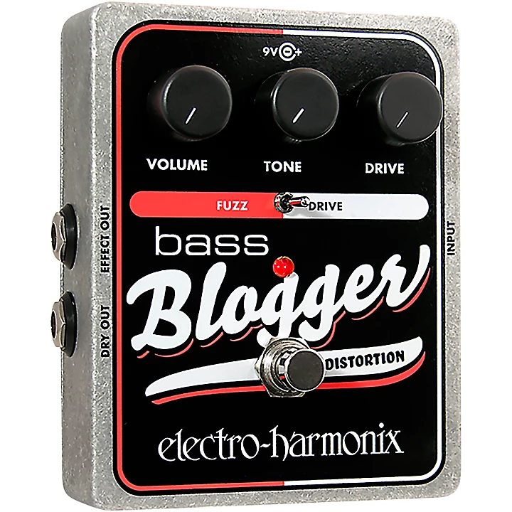Electro Harmonix XO Bass Blogger Distortion Effects Pedal Level 1 528001004000000.gc