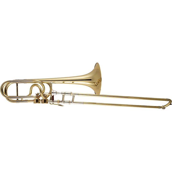 50A3 Stradivarius Series Professional Open Wrap Bass Trombone with Double Hagmann Valves Lacquer Yellow Brass Bell