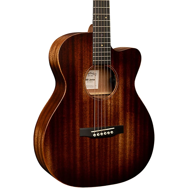 Martin 000C Jr E StreetMaster Acoustic Electric Guitar Dark Mahogany