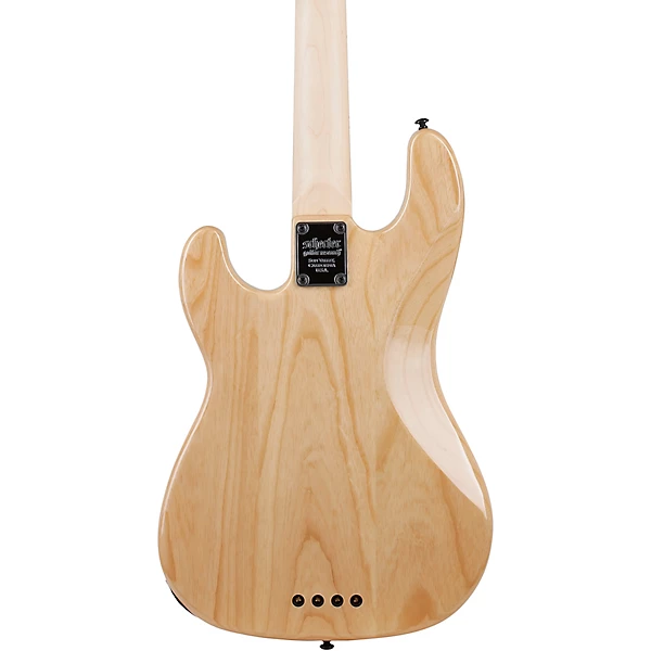 Schecter Guitar Research Justin Beck V Ani 4 string electric bass Gloss Natural