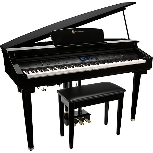 Symphony Grand Digital Piano with Bench Ebony Polish