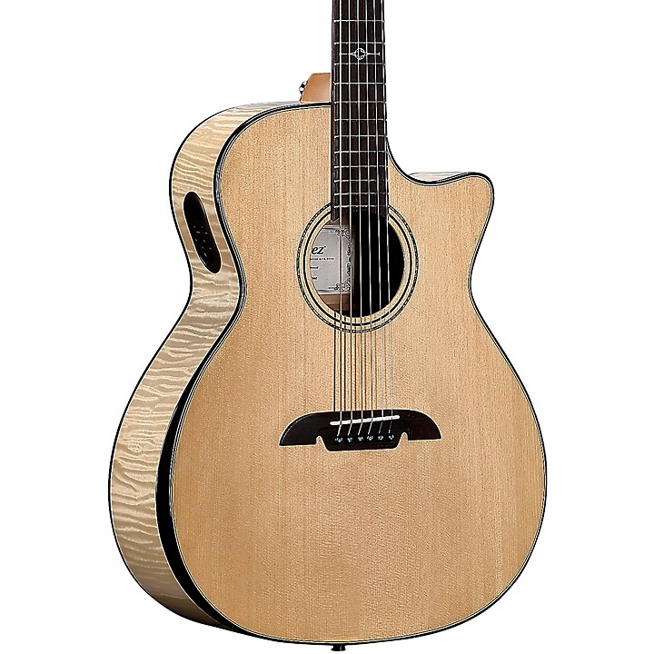 Alvarez AEG80CE Grand Auditorium Acoustic Electric Guitar Natural