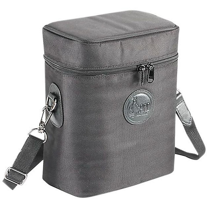 Trumpet Mute Bag Synthetic with Leather Trim