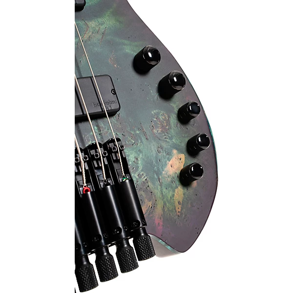 Space 5 Headless 5 String Electric Bass Star Dust Green