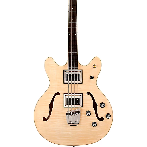 Starfire II Flame Maple Electric Bass Natural