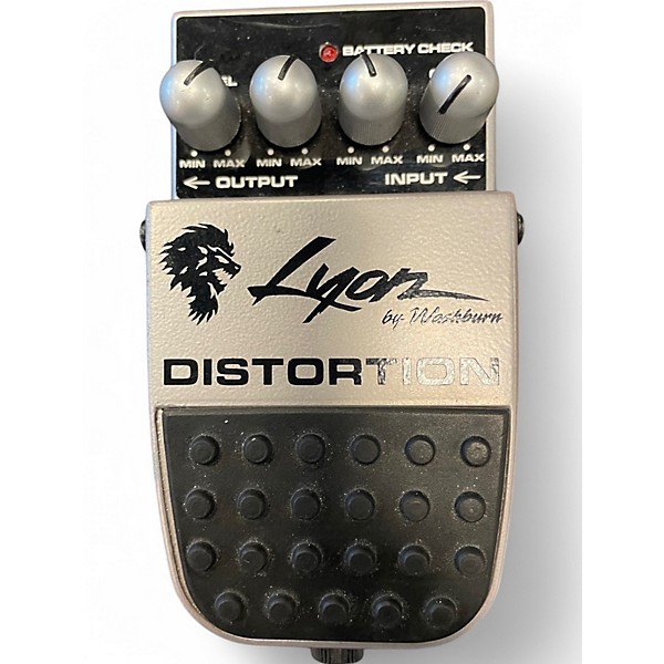 Used Washburn Lyon Distortion Effect Pedal