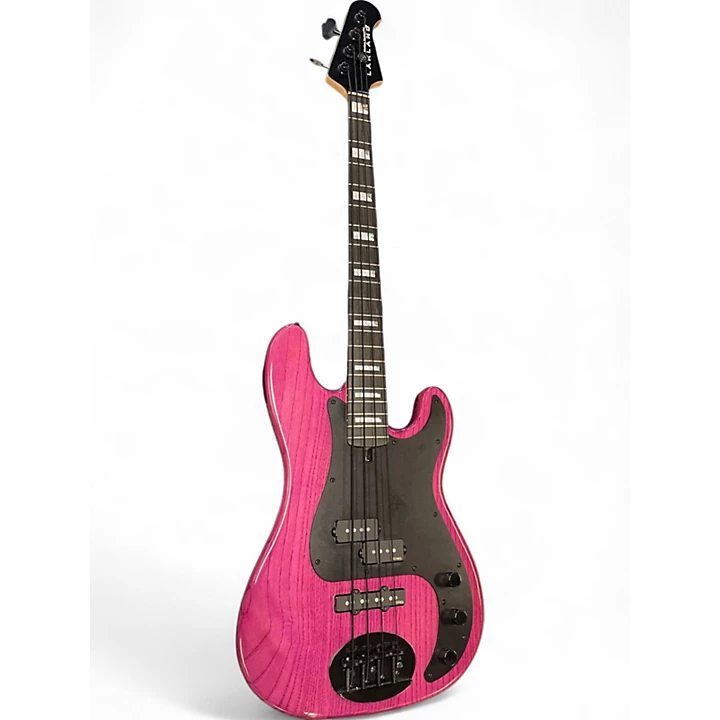Lakland Used Lakland 44 64 Skyline Series Duck Dunn Custom Trans Purple Electric Bass Guitar.gc