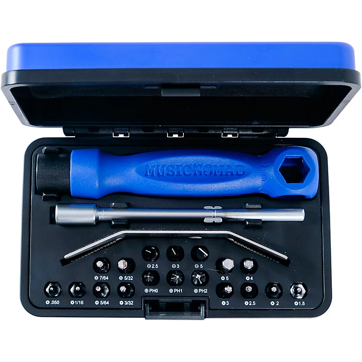 Premium Guitar Tech Screwdriver and Wrench Set