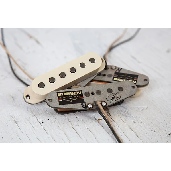 Seymour Duncan Bonamassa 64 Greenburst Strat Limited Edition Pickup Level 1 Cream Set M18654004001001.gc