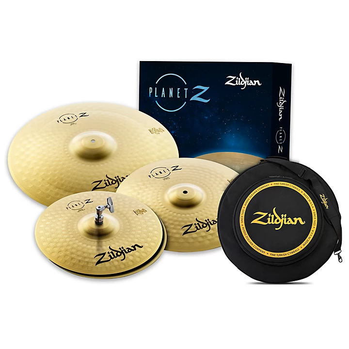 Planet Z Complete Cymbal Pack With Free Bag