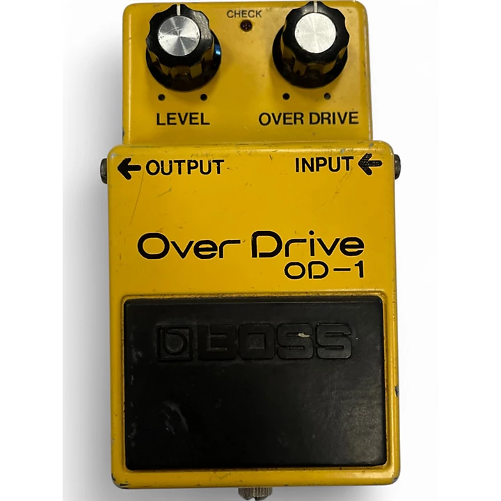 Vintage 1980 BOSS OD1 Overdrive (MOD) Effect Pedal