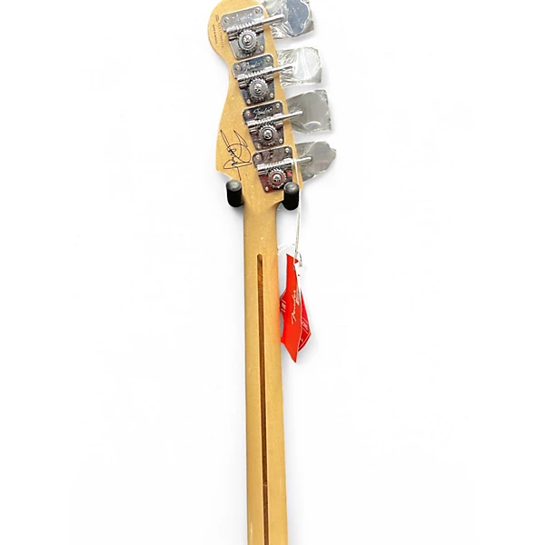 Fender Used Fender Steve Harris Signature Precision Bass Olympic White Electric Bass Guitar