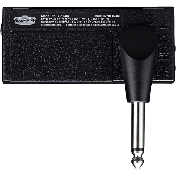 VOX AmPlug 3 Bass Headphone Amp