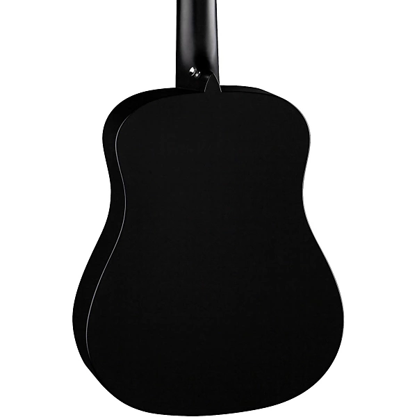 Flight Series Travel Acoustic Guitar Satin Black