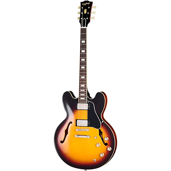 Epiphone 1962 ES 335 Reissue Semi Hollow Electric Guitar Vintage Sunburst