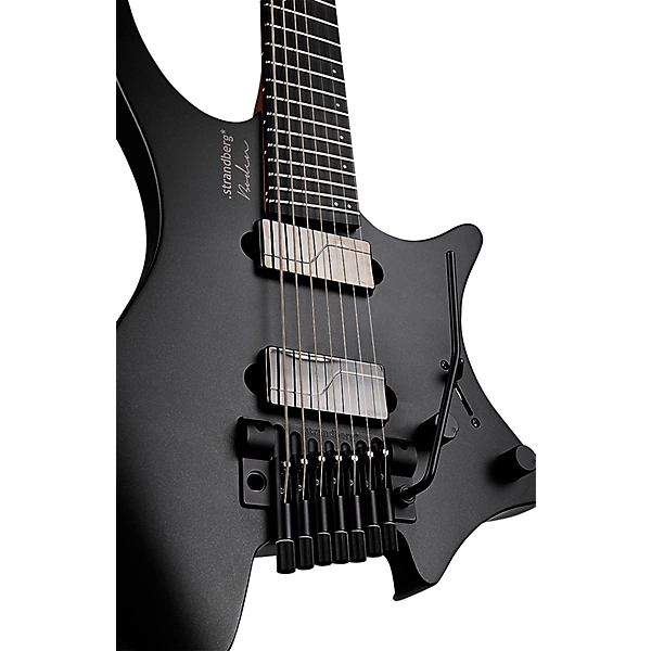 Boden Metal NX 7 Tremolo Electric Guitar Black Granite