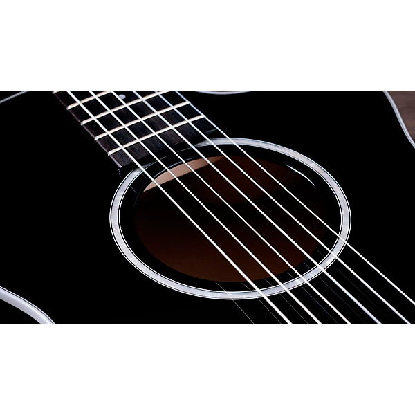 212ce N Plus Limited Edition Grand Concert Nylon String Acoustic Electric Guitar Black