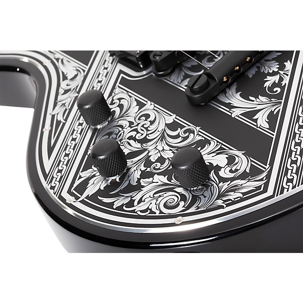 Solo II Przym Palladium Left Handed Electric Guitar Gloss Black