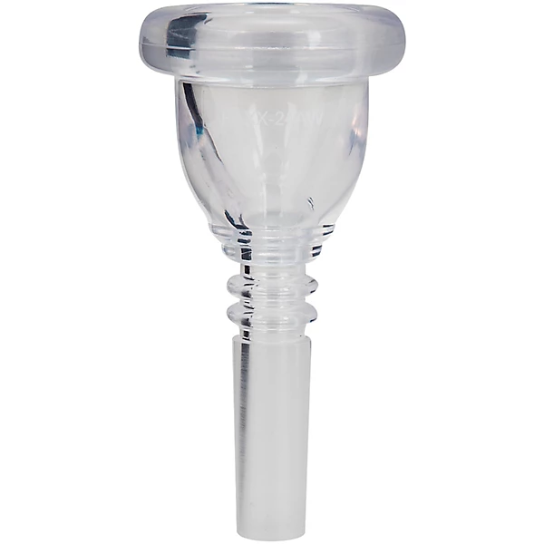 Faxx Plastic Tuba Sousaphone Mouthpiece Clear 24Aw