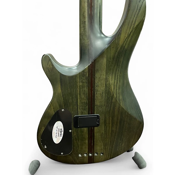 Used Schecter Guitar Research Evil Twin 2 Black Electric Bass Guitar