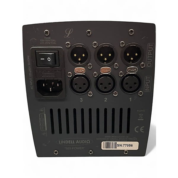 Lindell Audio Used Lindell Audio 503 Powered 500 Series Rack Power Supply Wireless System.gc