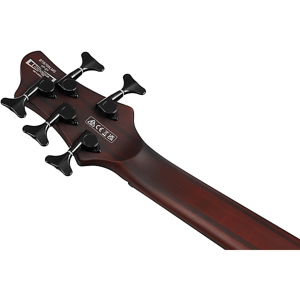 BTB705LM 5 String Multi Scale Electric Bass Guitar Natural Browned Burst Flat