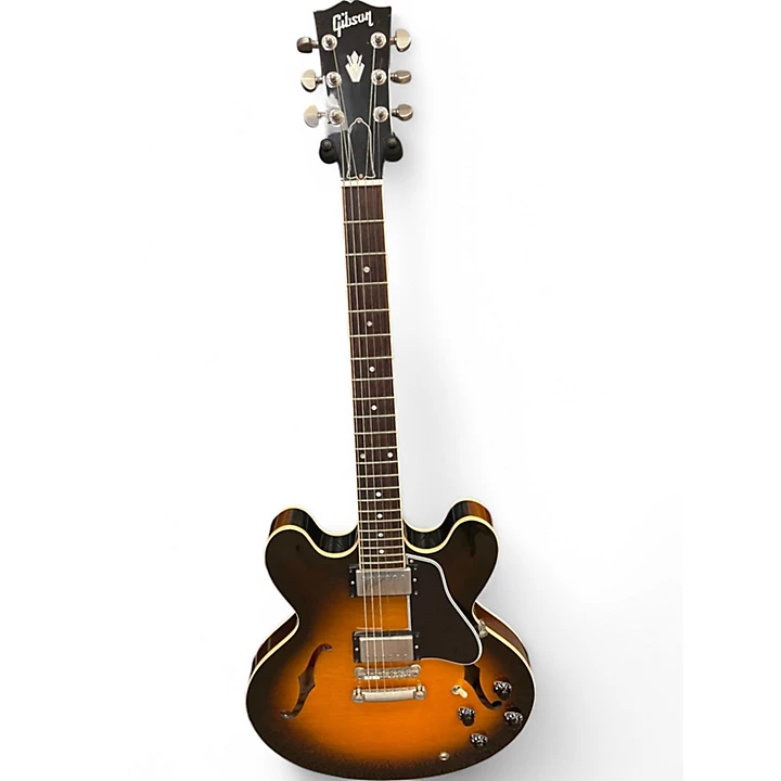 Gibson Used 2004 Gibson ES335 2 Color Sunburst Hollow Body Electric Guitar.gc