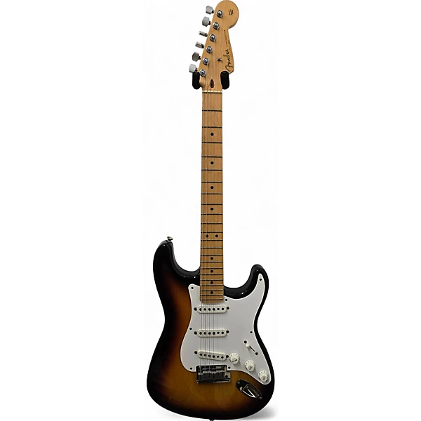 Used 1991 Fender Custom Shop Stratocaster 3 Tone Sunburst Solid Body Electric Guitar