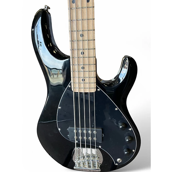 Sterling by Music Man Used Sterling by Music Man Ray5 5 String black Electric Bass Guitar