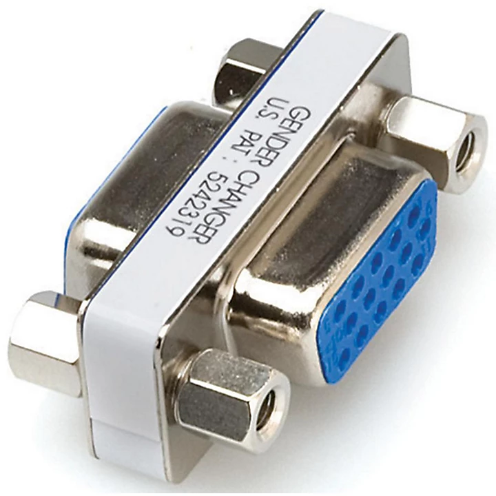 Hosa DE15 to DE15 VGA Coupler Level 1 J03629004000000.gc