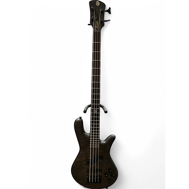 Spector Used Spector Euro 4LX Trans Black Electric Bass Guitar.gc