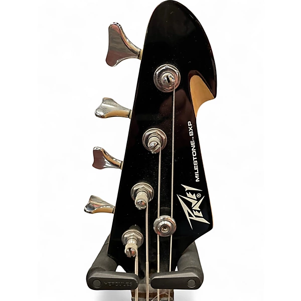 Used Peavey MILESTONE BXP Black Electric Bass Guitar