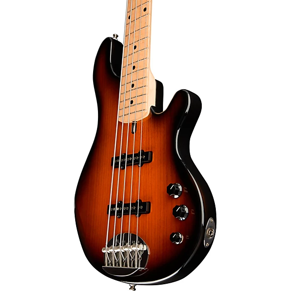 Classic 55 Dual J Maple Fretboard 5 String Electric Bass Guitar Tobacco Sunburst