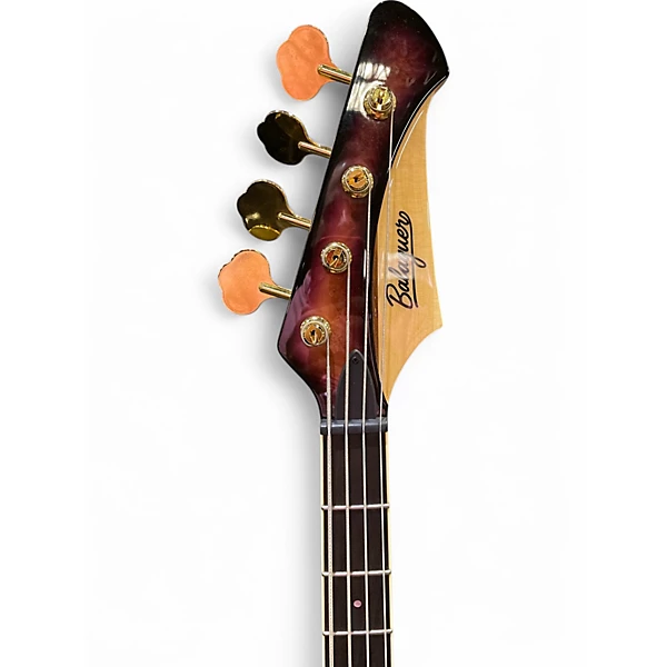 Used Balaguer GOLIATH PURPLE BURST Electric Bass Guitar