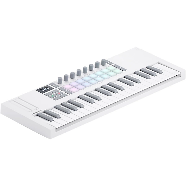 Launchkey Mini 37 MK4 Keyboard Controller White