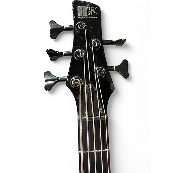 Used Ibanez SR885 Black Electric Bass Guitar