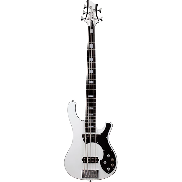 Schecter Guitar Research Stargazer 5 Electric Bass Guitar Gloss White