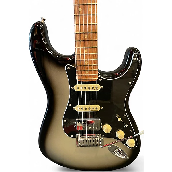 Used Fender Player Plus Stratocaster HSS Silverburst Solid Body Electric Guitar