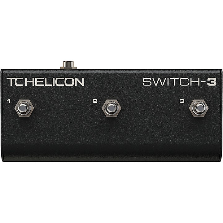 TC Helicon SWITCH 3 3 Button Footswitch
