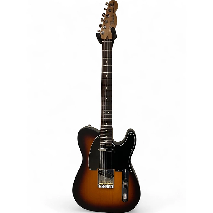 Fender Used Fender Limited Edition American Performer Timber Telecaster Sunburst Solid Body Electric Guitar.gc