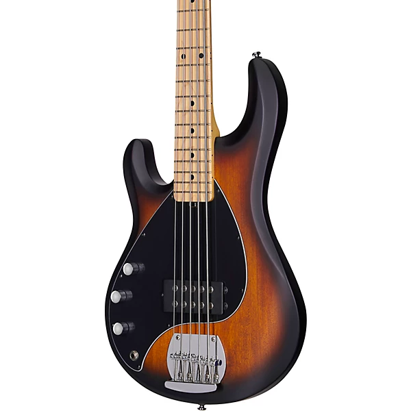 Sterling by Music Man SUB StingRay 5LH Left Handed 5 String Electric Bass Vintage Sunburst