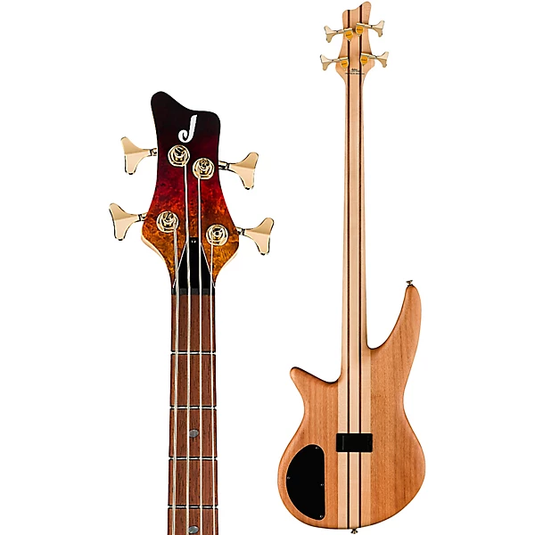 Jackson Pro Series Spectra Bass SBP IV Amber Flame