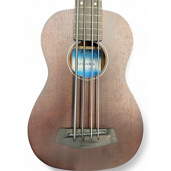 Used Kala Ubass Bass Rumbler Mahogany Acoustic Bass Guitar