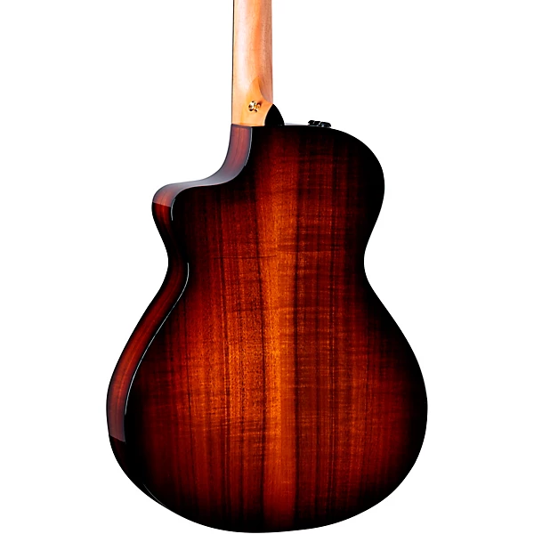 222ce K Deluxe Grand Concert Acoustic Electric Guitar Shaded Edge Burst