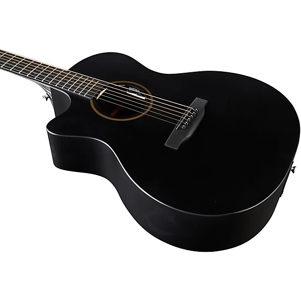 GPCX1E X Series Left Handed Grand Performance Acoustic Electric Guitar Black