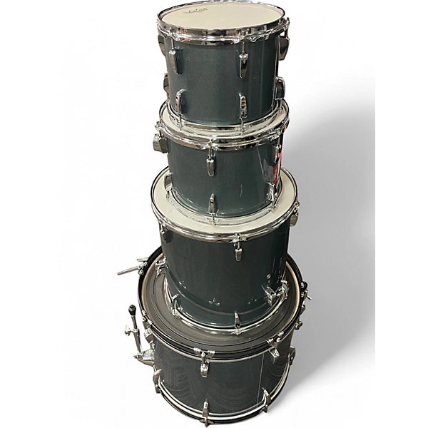 Pearl Used Pearl 4 Piece Roadshow Blue Drum Kit.gc