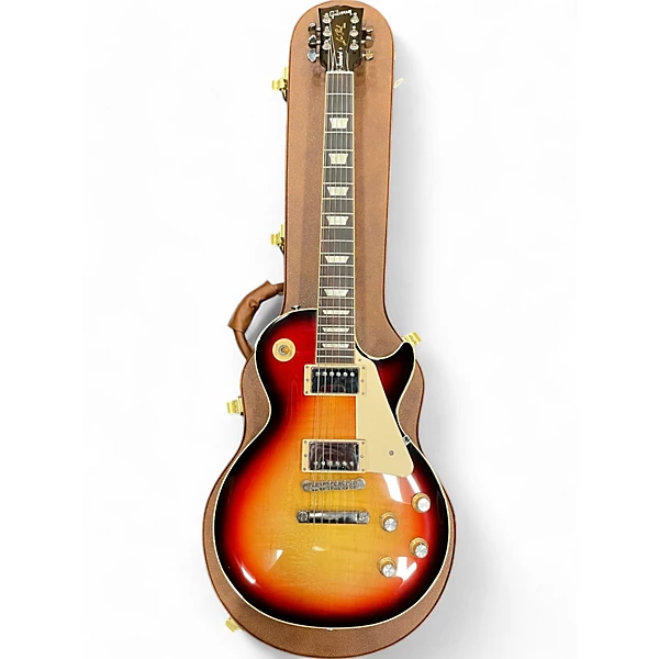 Gibson Used 2021 Gibson Les Paul Standard 60s Limited Edition Triburst Solid Body Electric Guitar.gc